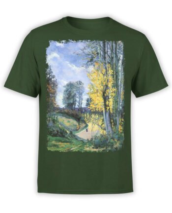 1348 Armand Guillaumin T Shirt Tall Trees in Autumn Front