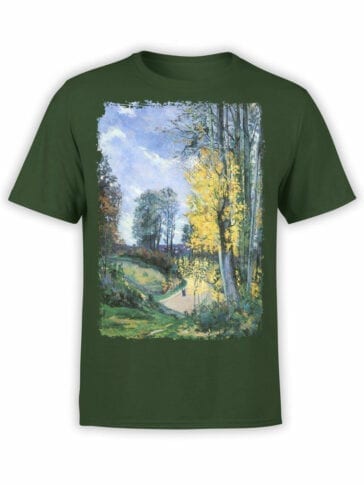 1348 Armand Guillaumin T Shirt Tall Trees in Autumn Front