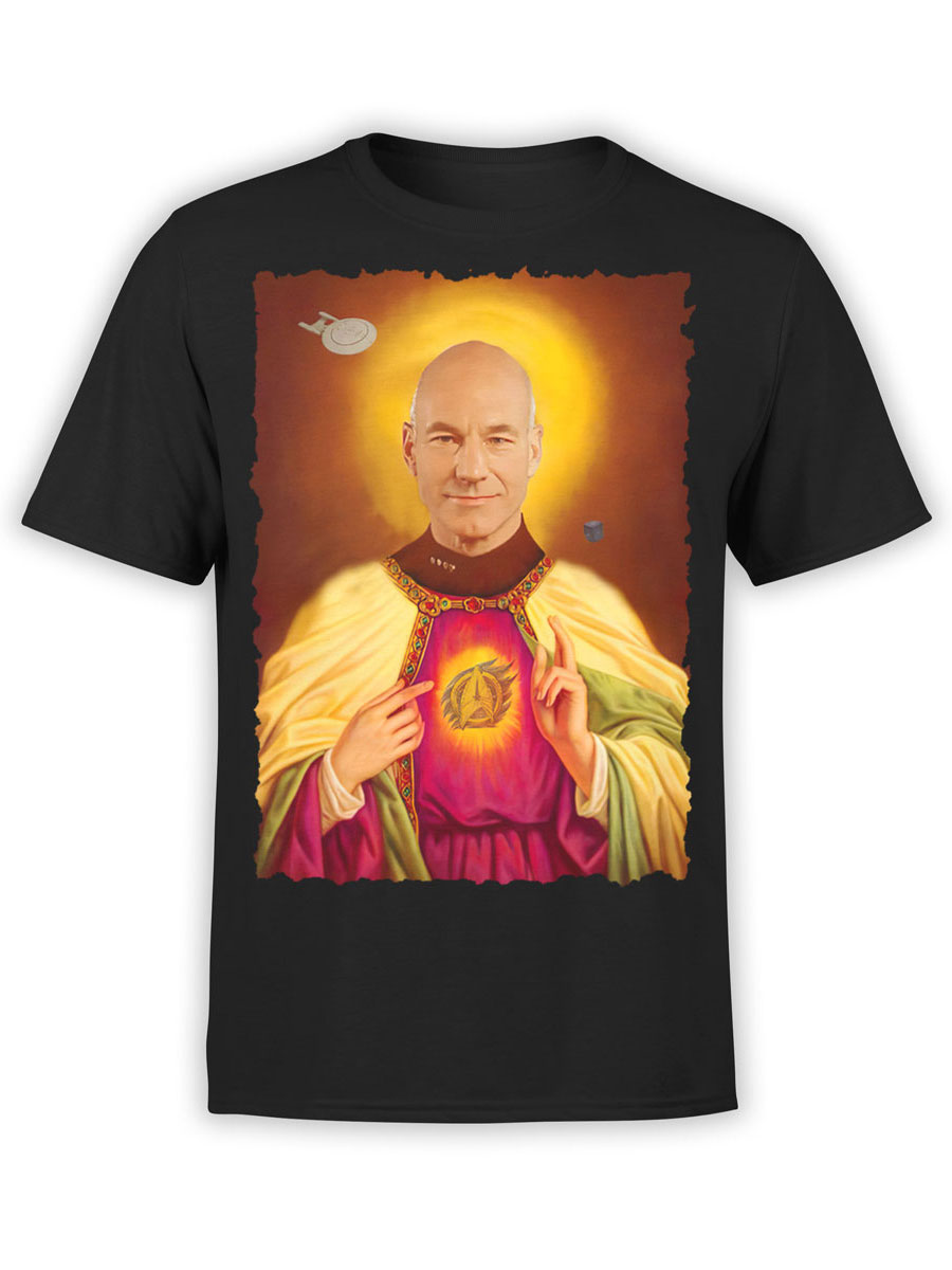 vest Styrke januar ◉ Star Trek T-Shirt | St. Picard | Awesome Movie Shirts