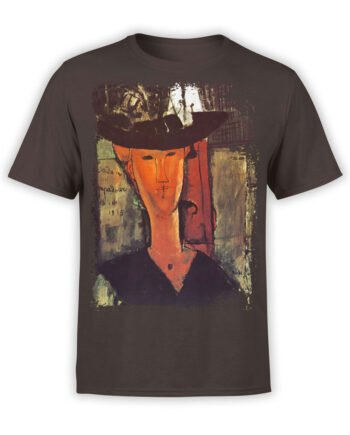 1361 Amedeo Modigliani T Shirt Madame Pompadour Front