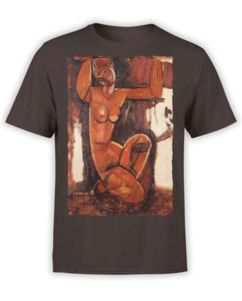 1363 Amedeo Modigliani T Shirt Caryatid Front
