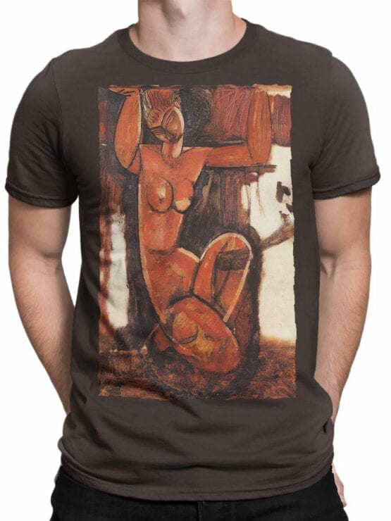 1363 Amedeo Modigliani T Shirt Caryatid Front Man