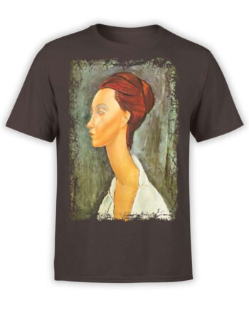 1365 Amedeo Modigliani T Shirt Lunia Czechovska Front