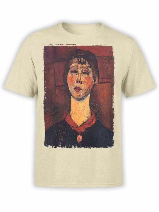 1368 Amedeo Modigliani T Shirt Madame Dorival Front