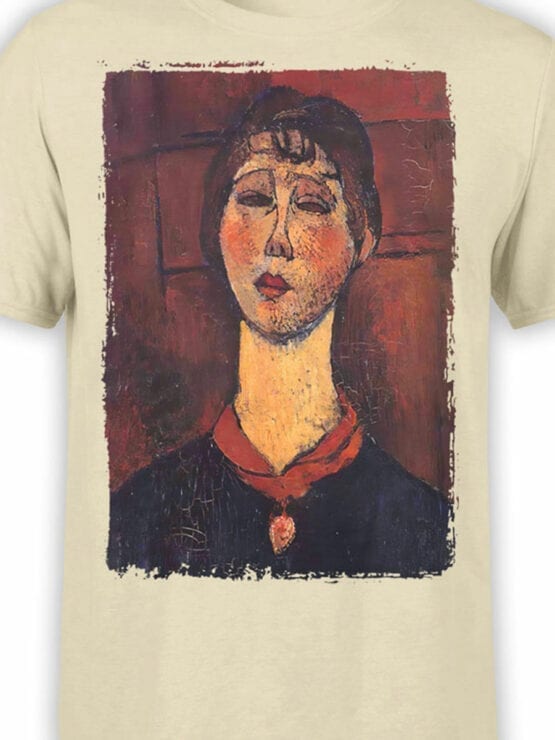 1368 Amedeo Modigliani T Shirt Madame Dorival Front Color