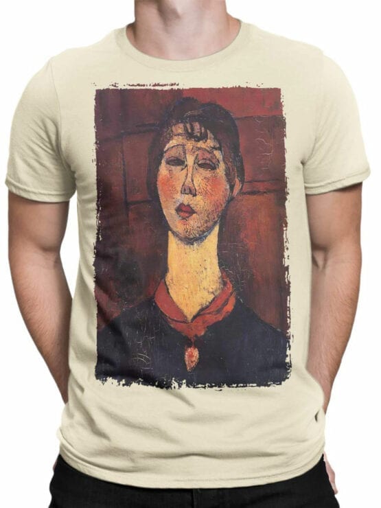 1368 Amedeo Modigliani T Shirt Madame Dorival Front Man