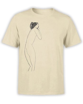 1370 Amedeo Modigliani T Shirt Anna Akhmatova Front