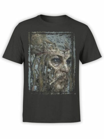 1380 Pirates of the Caribbean T Shirt Dead Jack Front
