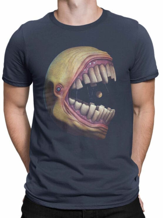1395 Pac Man T Shirt Pac Monster Front Man