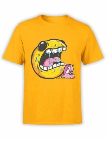 1397 Pac Man T Shirt Chase Front