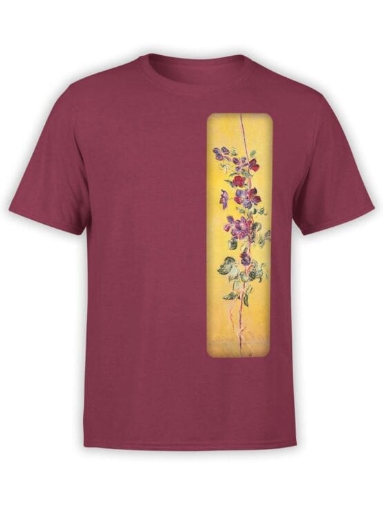 1408 Claude Monet T Shirt Cobeas Front