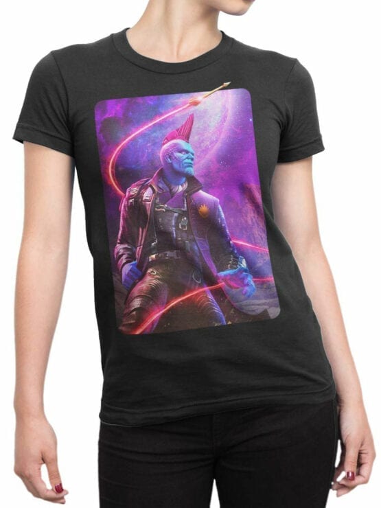 1415 Guardians of the Galaxy T Shirt Yondu Udonta Front Woman