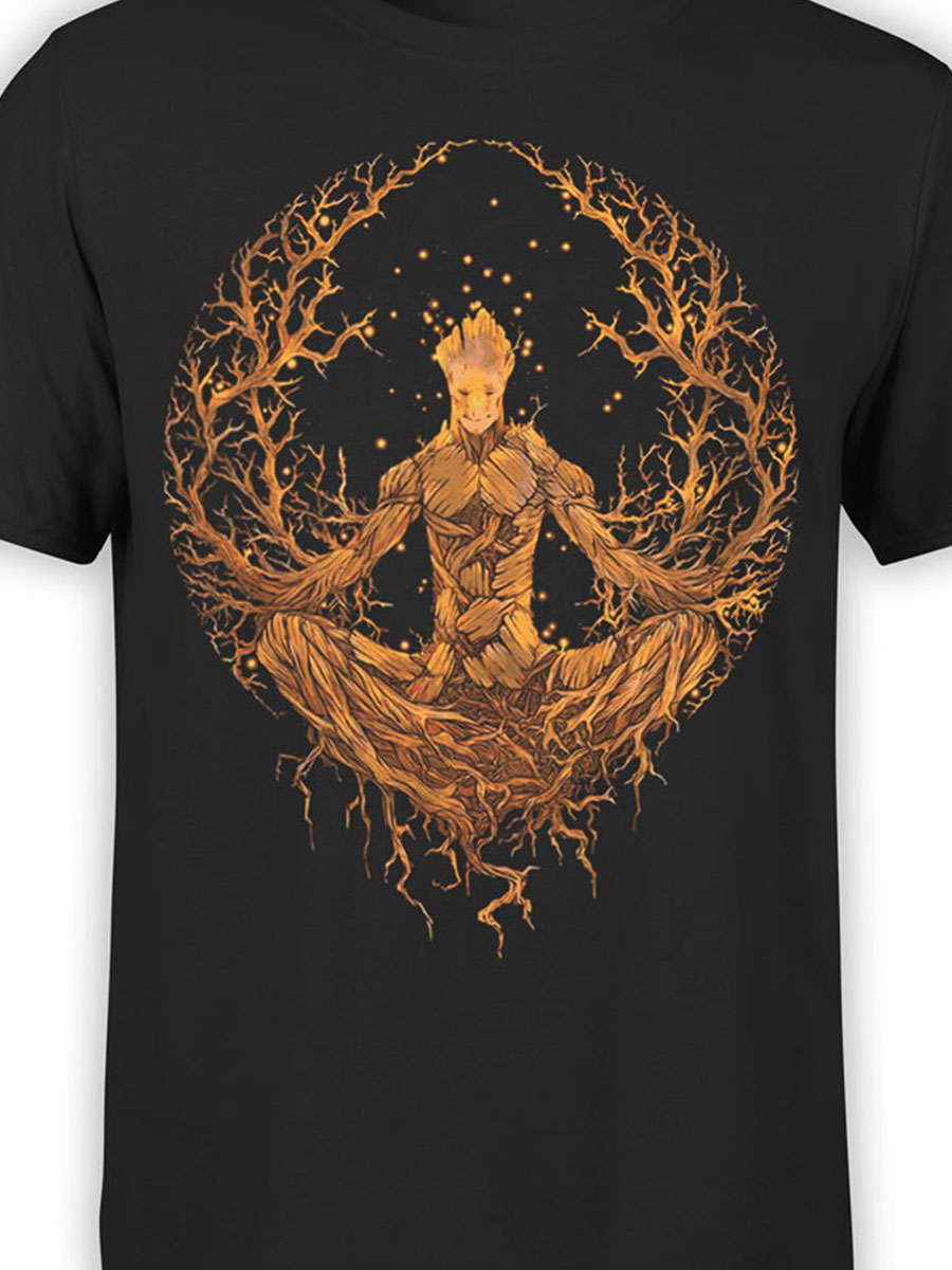 Guardians Of The Galaxy T-Shirt Groot | Meditation | Unisex