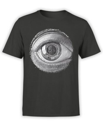 1426 Cornelis Escher T Shirt Twon Eye Front