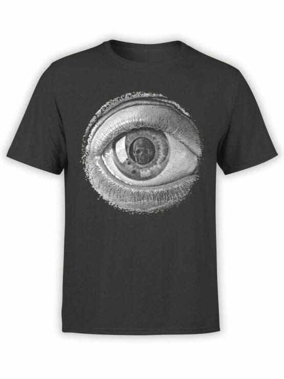 1426 Cornelis Escher T Shirt Twon Eye Front
