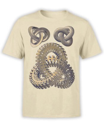 1428 Cornelis Escher T Shirt Knots Front