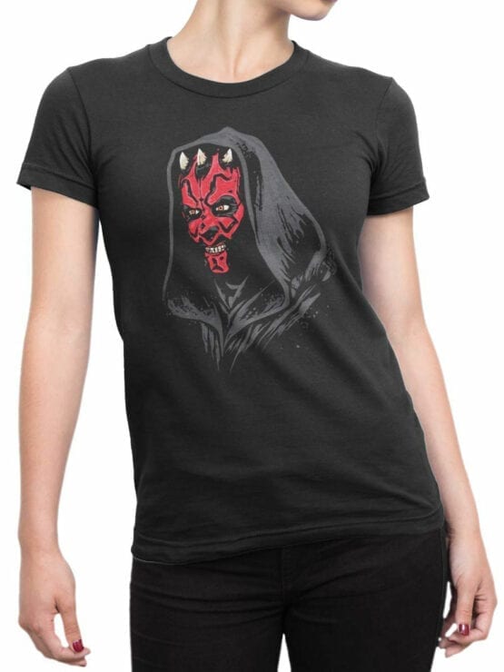 1440 Star Wars T Shirt Sith Front Woman