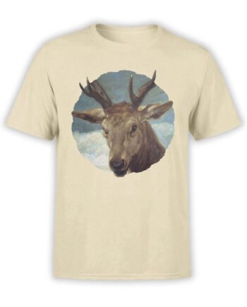 1441 Diego Velazquez T Shirt Head of a Buck Front