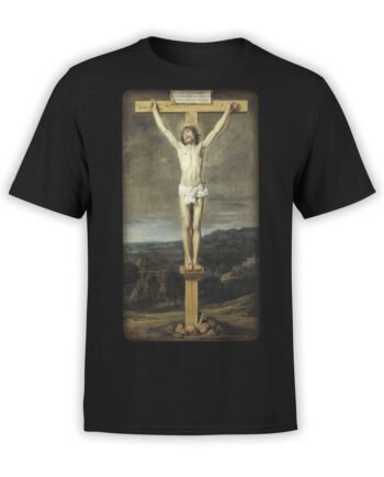 1444 Diego Velazquez T Shirt The Crucifixion Of Christ Front
