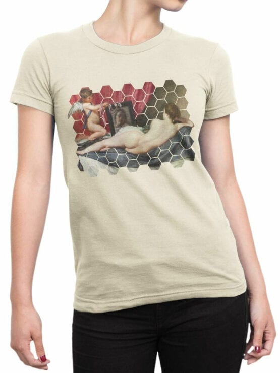 1447 Diego Velazquez T Shirt Rokeby Venus Front Woman