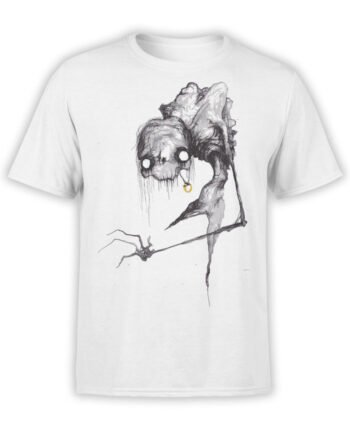 1470 The Lord of the Rings T Shirt Scary Gollum Front