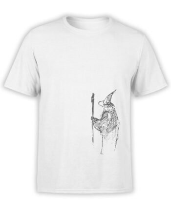 1472 The Lord of the Rings T Shirt Gandalf the Grey Front