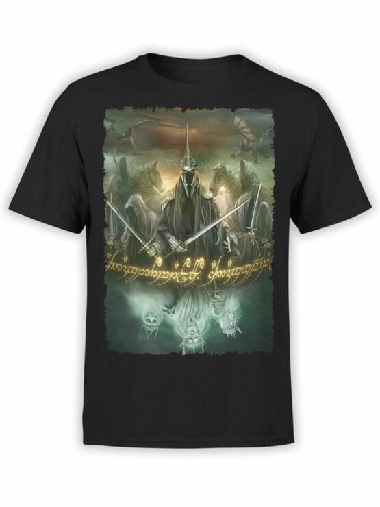 1474 The Lord of the Rings T Shirt Mordor Front