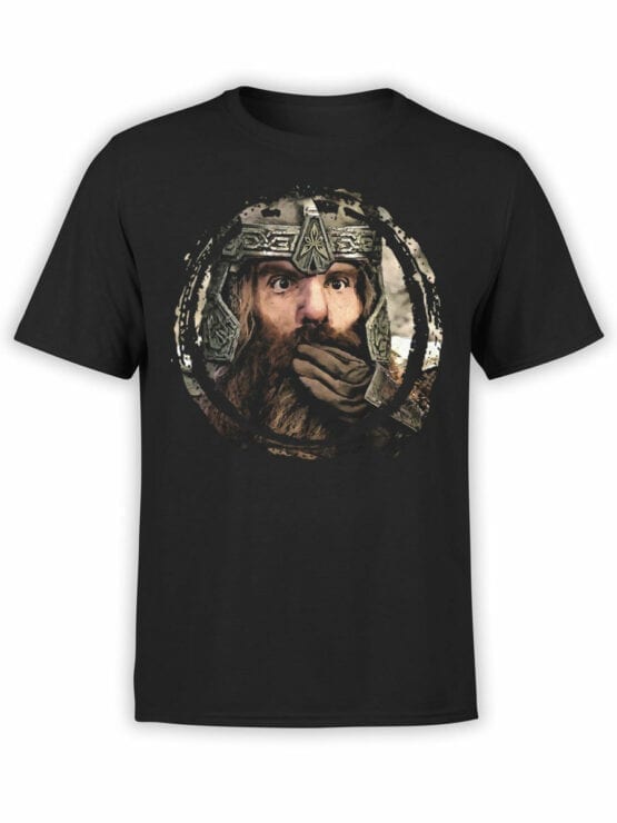 1477 The Lord of the Rings T Shirt Gimli Front