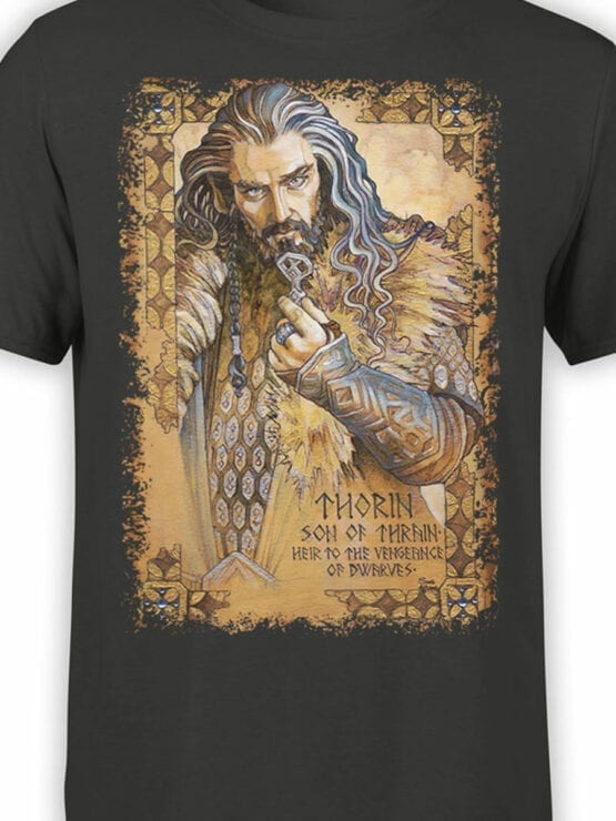 1486 The Lord of the Rings T Shirt Thorin Front Color