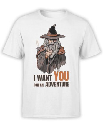 1487 The Lord of the Rings T Shirt Adventure Front