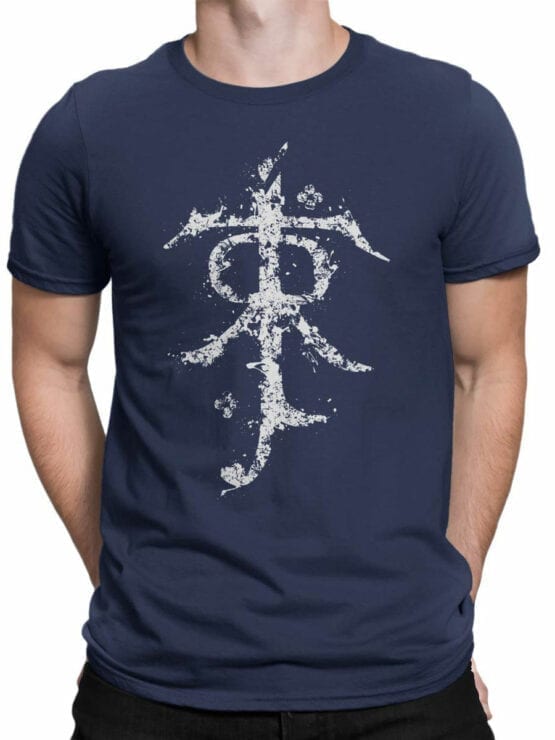 1493 The Lord of the Rings T Shirt Rune Front Man