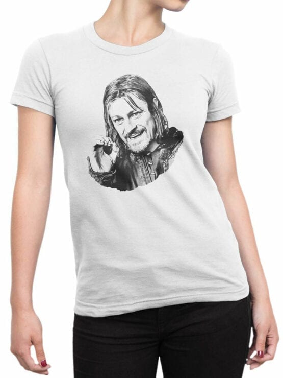 1495 The Lord of the Rings T Shirt You Cannot Simply Front Woman