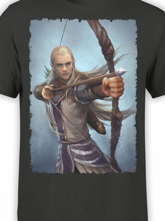 1500 The Lord of the Rings T Shirt Legolas Front Color