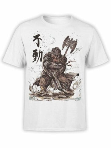 1503 The Lord of the Rings T Shirt Gimli Front