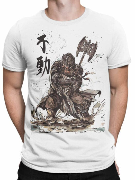 1503 The Lord of the Rings T Shirt Gimli Front Man