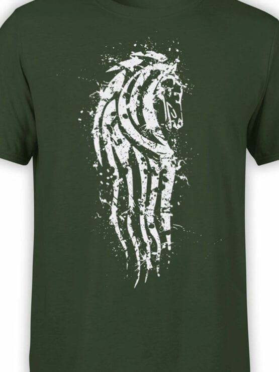 1504 The Lord of the Rings T Shirt Rohan Front Color
