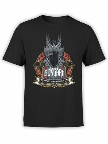 1505 The Lord of the Rings T Shirt Isengard Front