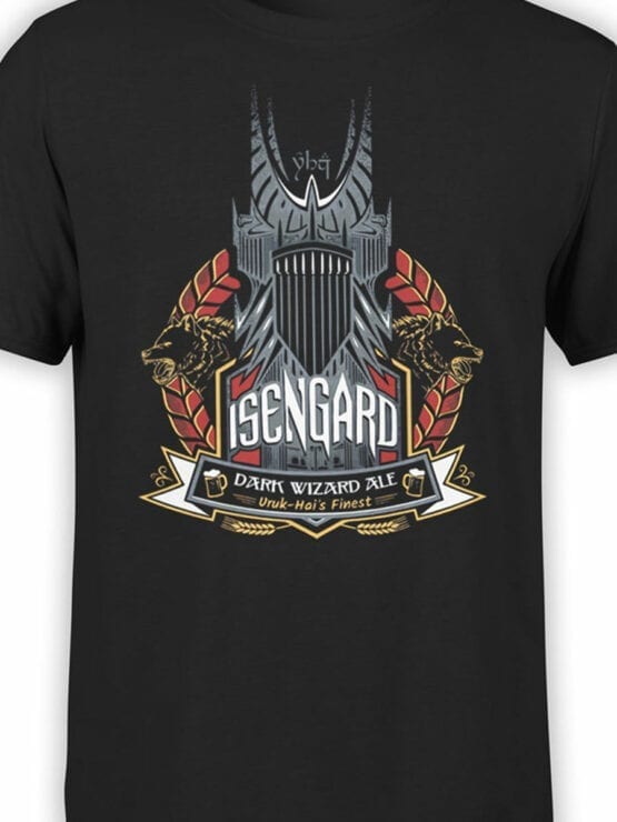 1505 The Lord of the Rings T Shirt Isengard Front Color