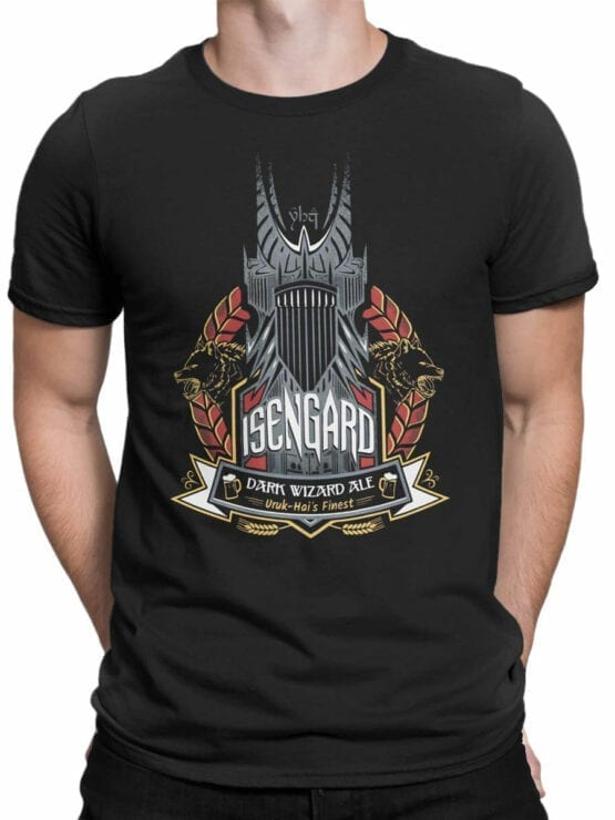 1505 The Lord of the Rings T Shirt Isengard Front Man