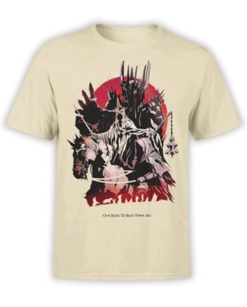 1506 The Lord of the Rings T Shirt Rule Front