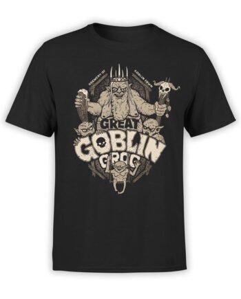 1508 The Lord of the Rings T Shirt Goblin Front