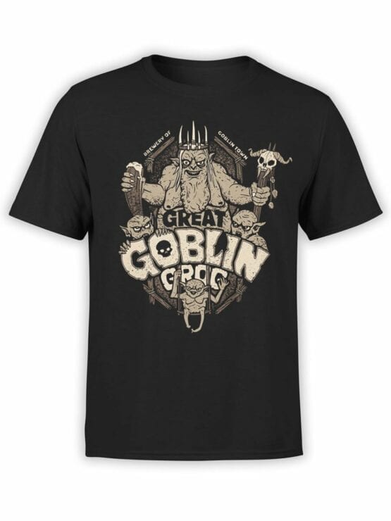 1508 The Lord of the Rings T Shirt Goblin Front