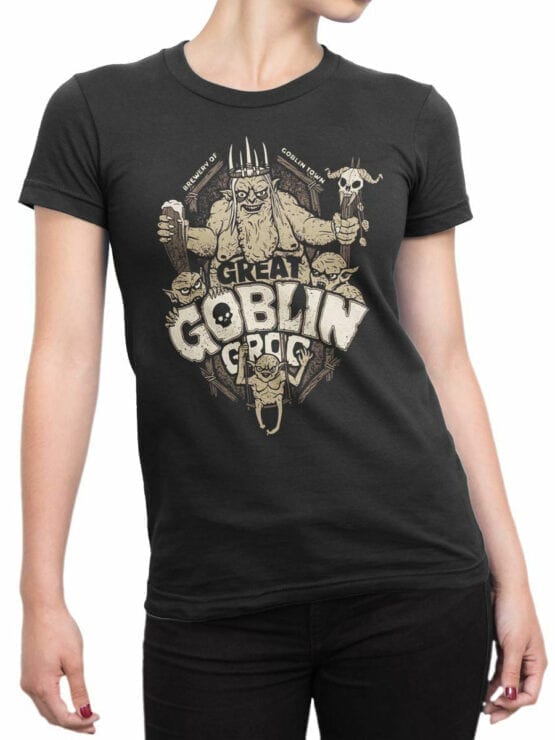 1508 The Lord of the Rings T Shirt Goblin Front Woman