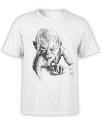 1509 The Lord of the Rings T Shirt Gollum Front