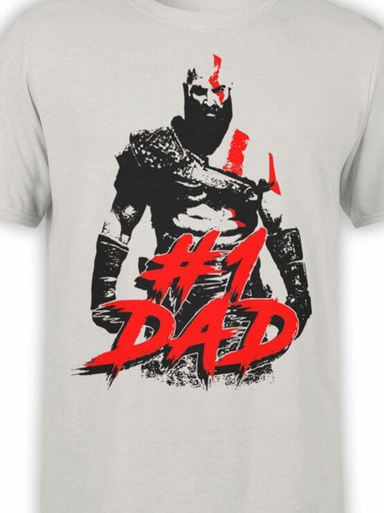 1516 God of War T Shirt 1 Dad Front Color