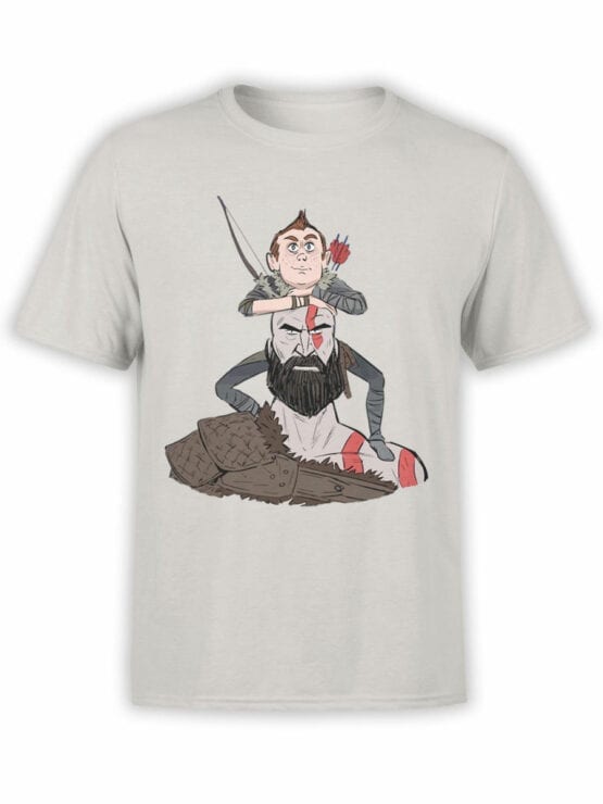 1518 God of War T Shirt Cute Front