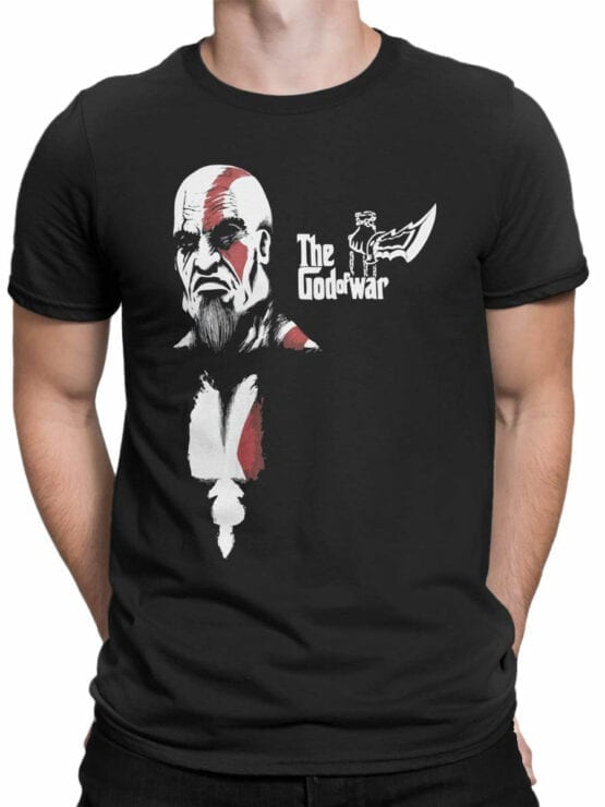 1531 God of War T Shirt Kratos Father Front Man