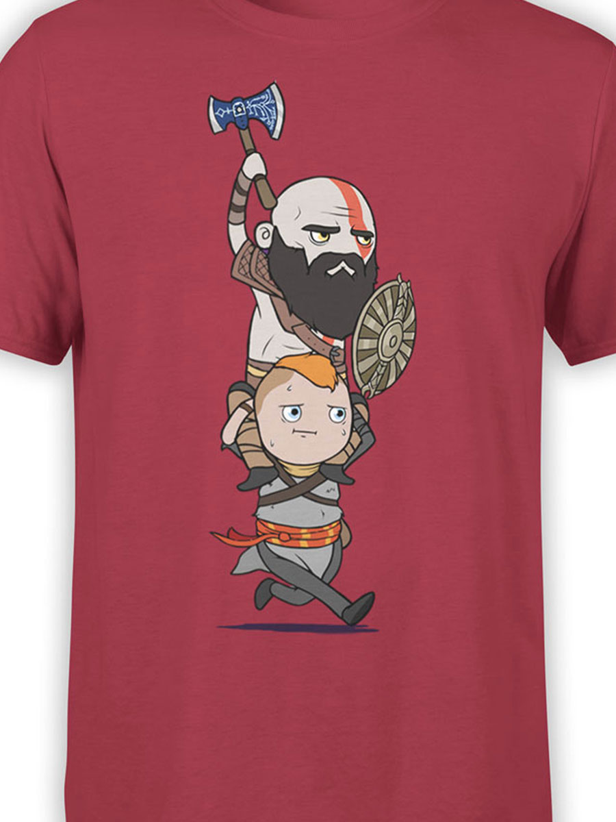 New God of War Ragnarok Art Kratos Tyr Odin thor Atreus Game T-Shirt boys t  shirts funny t shirts tees men graphic t shirts