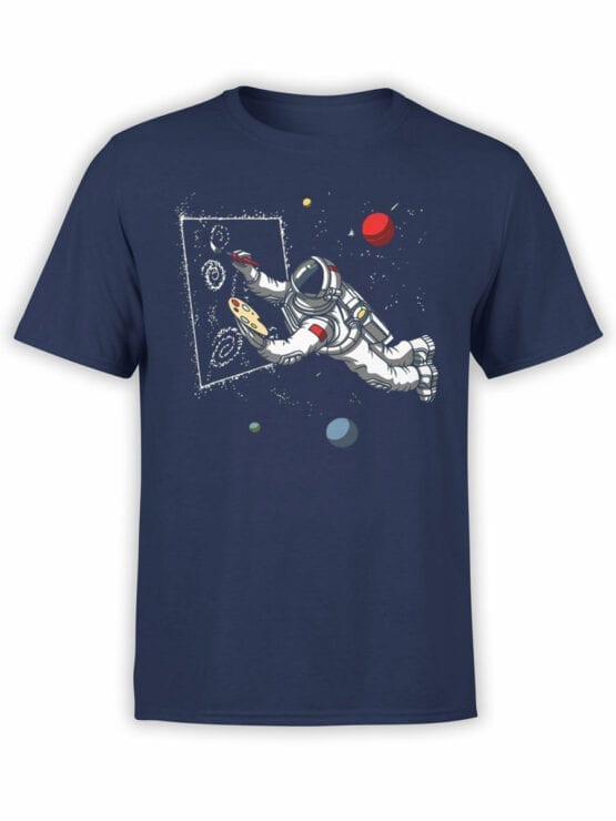 1538 NASA T Shirt Painter Front