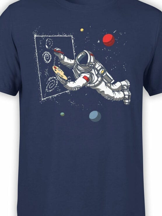 1538 NASA T Shirt Painter Front Color